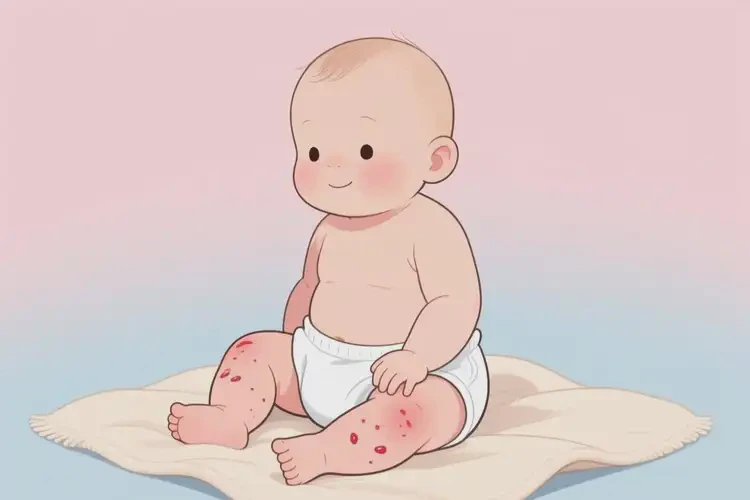嬰幼兒大腿起濕疹不管它會自己痊愈嗎(圖4)