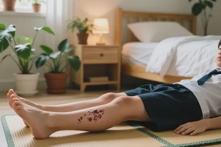 中學(xué)生小腿起濕疹能靠自己自愈嗎(圖1)