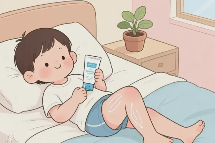 小孩大腿經(jīng)常長濕疹能夠徹底治愈嗎(圖2)