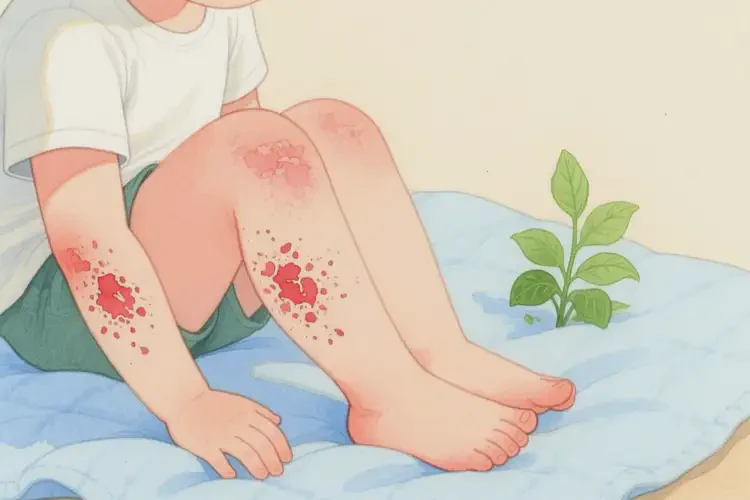 小儿四肢出湿疹能彻底自愈吗(图4)