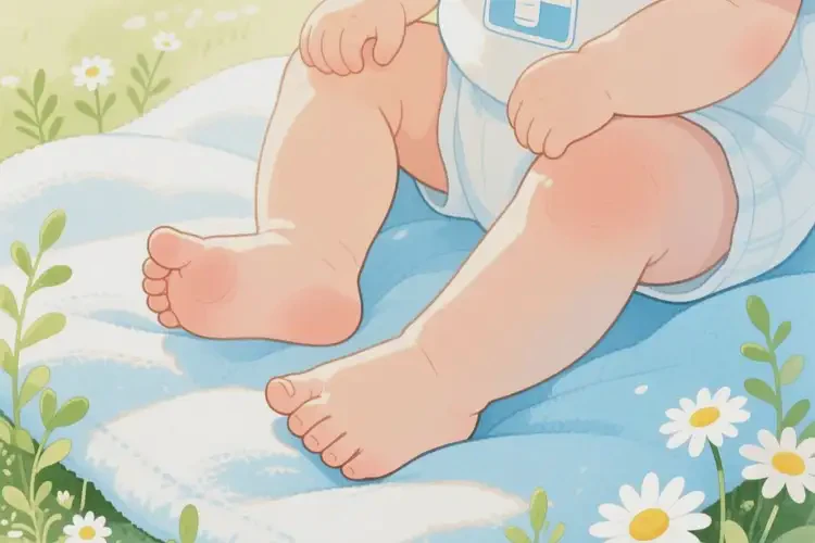 幼兒腳上出現(xiàn)濕疹能夠徹底治愈嗎(圖4)