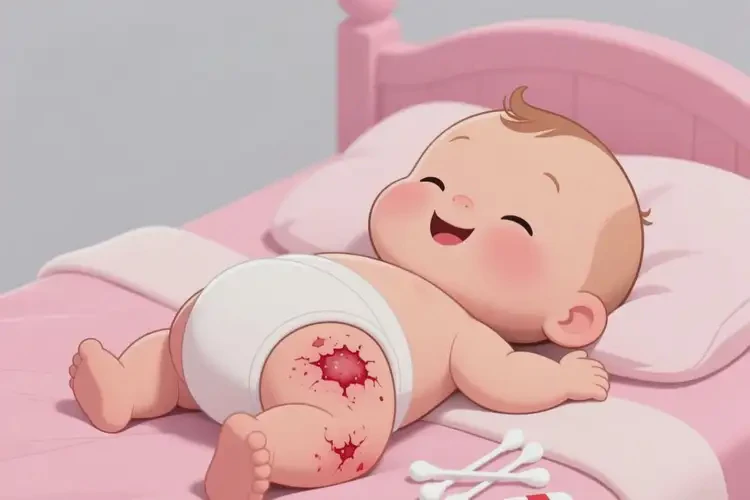 幼兒屁股出濕疹能徹底自愈嗎(圖1)