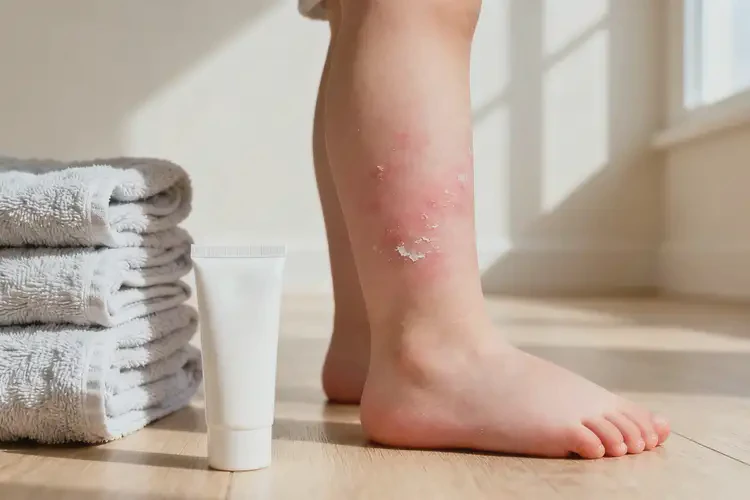 兒童小腿長(zhǎng)濕疹不管它會(huì)自己痊愈嗎(圖3)