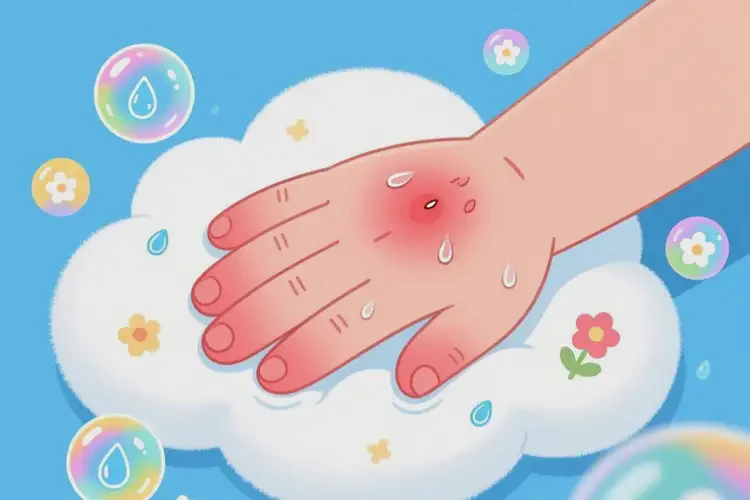 少兒手上偶爾長(zhǎng)濕疹可不可以徹底自愈(圖2)