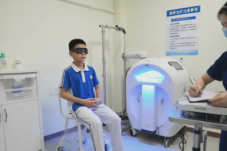 中學(xué)生肚子上有濕疹能夠徹底治愈嗎(圖2)