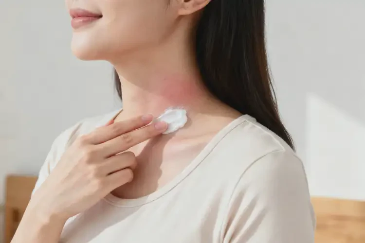 哺乳期媽媽脖子容易長濕疹可不可以徹底自愈(圖3)