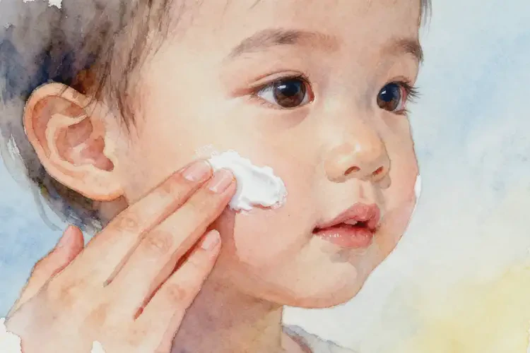 小孩面部偶爾長(zhǎng)濕疹不管它會(huì)自己痊愈嗎(圖1)
