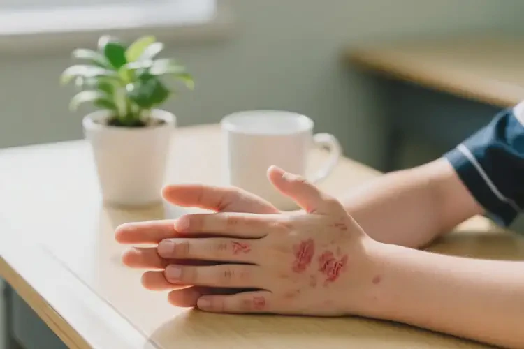 小學生手上偶爾起濕疹不管它會自己痊愈嗎(圖4)