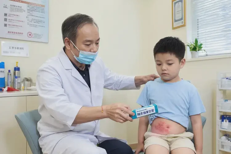 兒童肚子上起濕疹能靠自己自愈嗎(圖2)