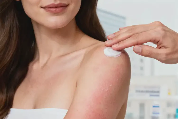 女人手臂容易起濕疹不管它會自己痊愈嗎(圖2)