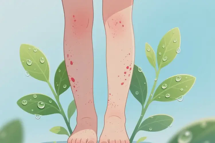 女生小腿長濕疹能徹底自愈嗎(圖4)