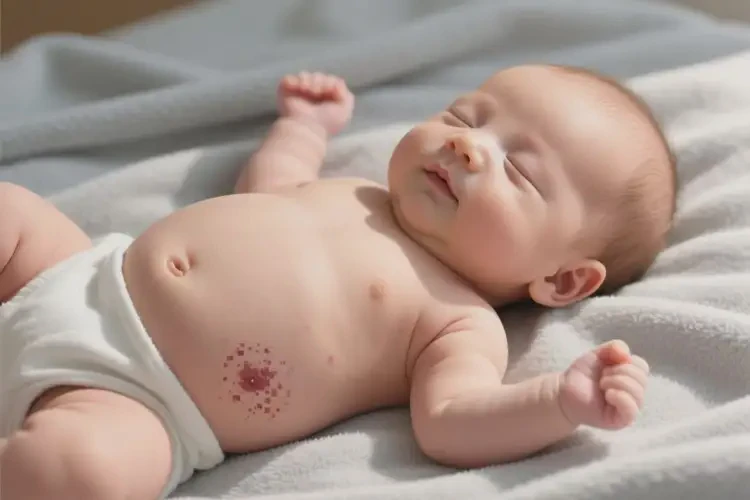 小兒肚子偶爾長(zhǎng)濕疹能靠自己自愈嗎(圖1)