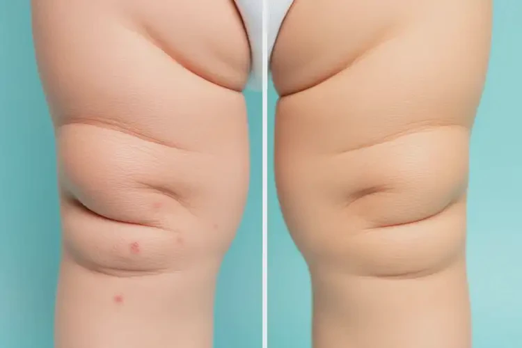 小兒大腿偶爾起濕疹不管它會自己自愈嗎(圖2)