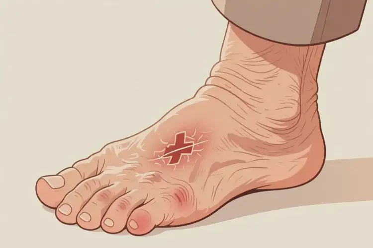 高齡老人腳上偶爾起濕疹不管它會(huì)自己自愈嗎(圖4)