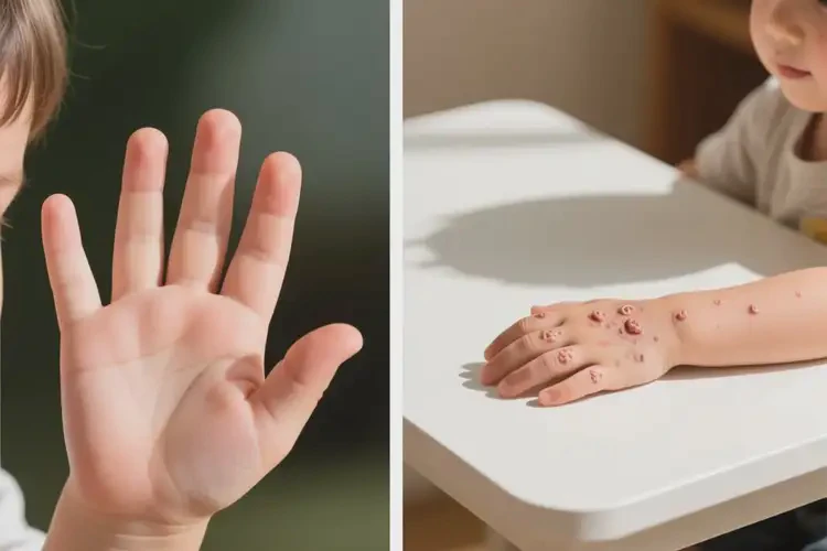 小孩手上起濕疹可以徹底自愈嗎(圖3)