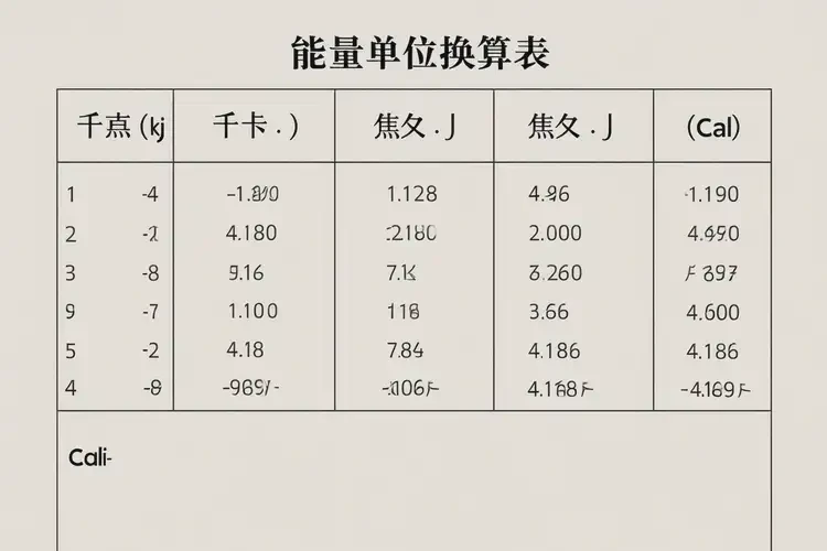 50克1130千焦等于多少热量(图2)