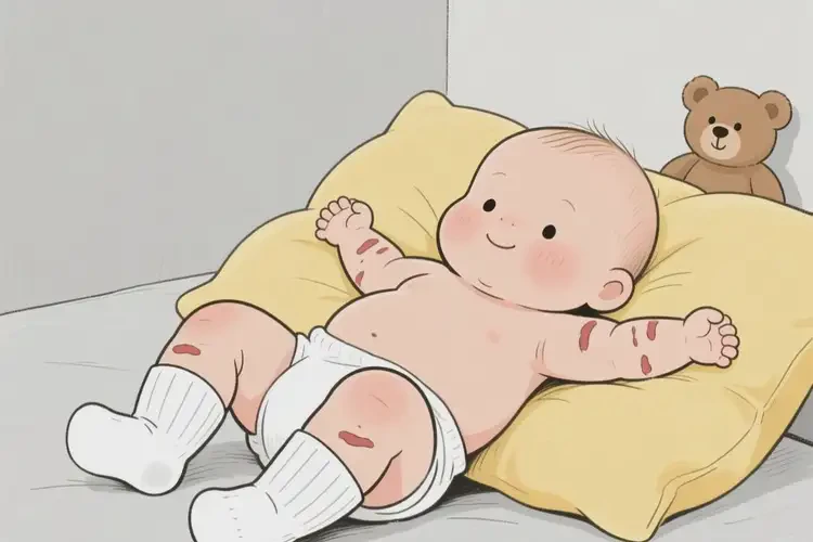 小儿四肢出湿疹能彻底自愈吗(图3)