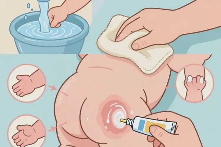 新生兒肛周出濕疹可不可以徹底自愈(圖2)