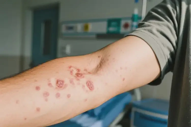 男人手臂偶爾起濕疹能不能徹底自愈(圖4)