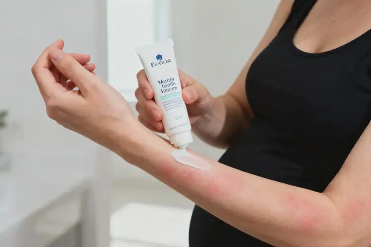 孕妇手臂上偶尔长湿疹可不可以彻底自愈(图2)