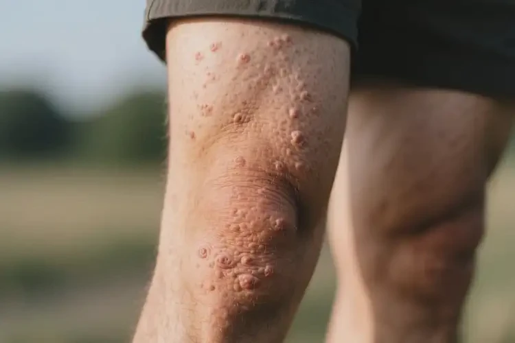 男生大腿有濕疹能徹底自愈嗎(圖2)