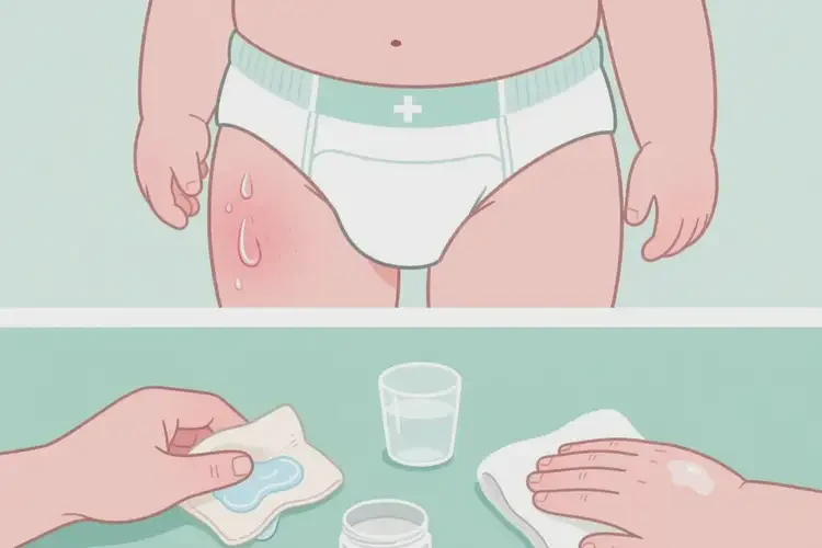 兒童肛周經(jīng)常起濕疹不管它會(huì)自己自愈嗎(圖1)