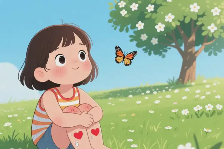 兒童肚子上長濕疹能夠徹底治愈嗎(圖1)