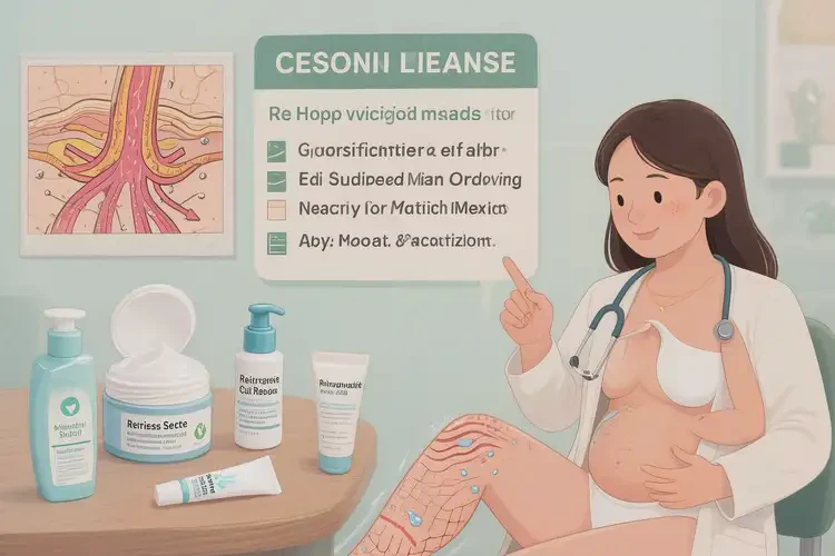 哺乳期媽媽大腿出濕疹可以徹底自愈嗎(圖1)