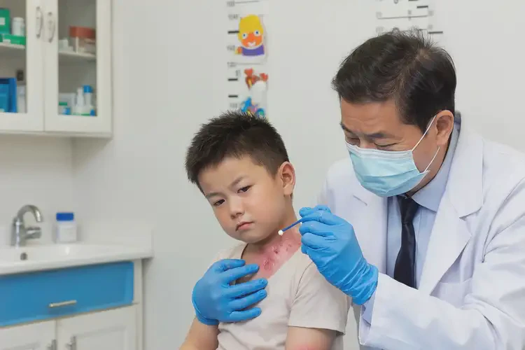 小孩脖子經(jīng)常長(zhǎng)濕疹不管它會(huì)自己自愈嗎(圖3)