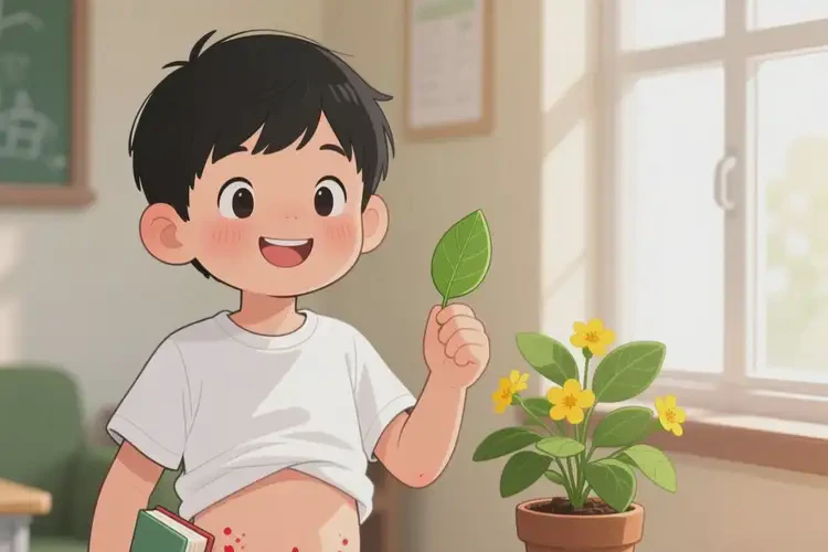 小學生肚子上出現(xiàn)濕疹可以徹底自愈嗎(圖3)