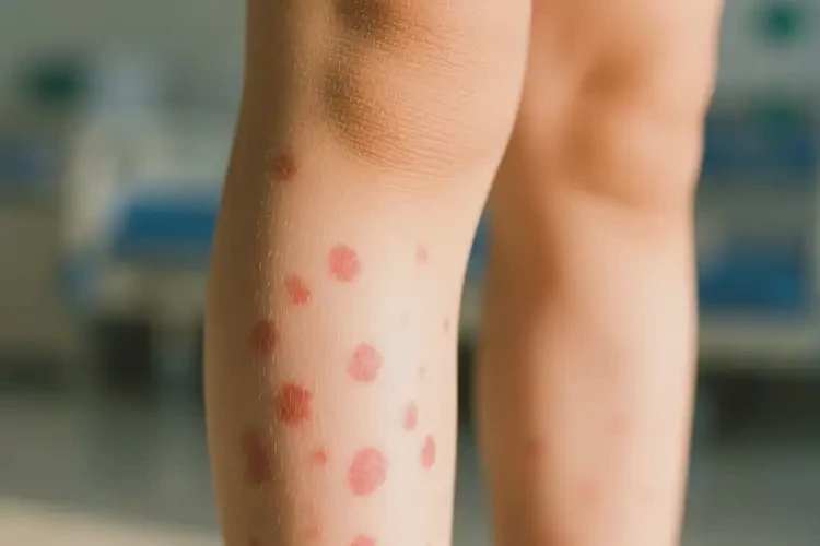 小儿小腿偶尔长湿疹不管它会自己痊愈吗(图4)