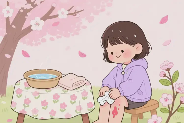 儿童身上起湿疹不管它会自己自愈吗(图1)