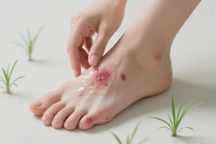 青年人腳上長(zhǎng)濕疹可不可以徹底自愈(圖3)