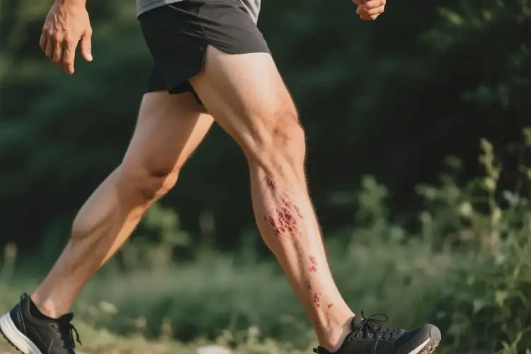 男人小腿長濕疹可以徹底自愈嗎(圖1)