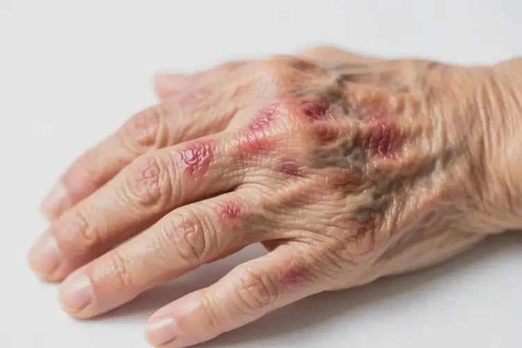 老年人四肢長(zhǎng)濕疹能徹底自愈嗎(圖1)