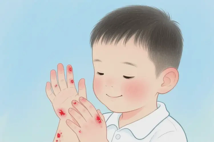 小学生手上出湿疹可以彻底自愈吗(图3)