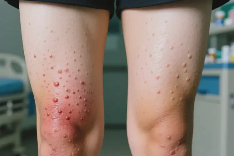 青年人大腿出濕疹能不能徹底自愈(圖3)