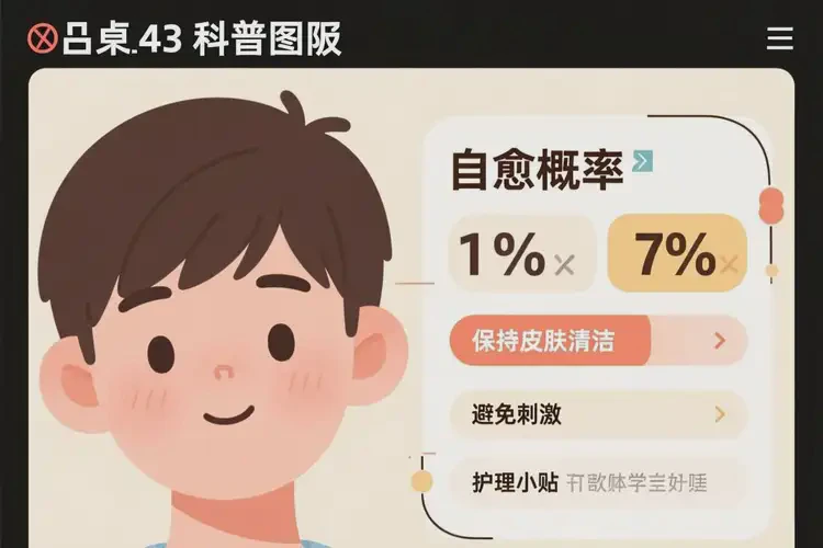 男生面部容易起濕疹不管它會自己自愈嗎(圖3)