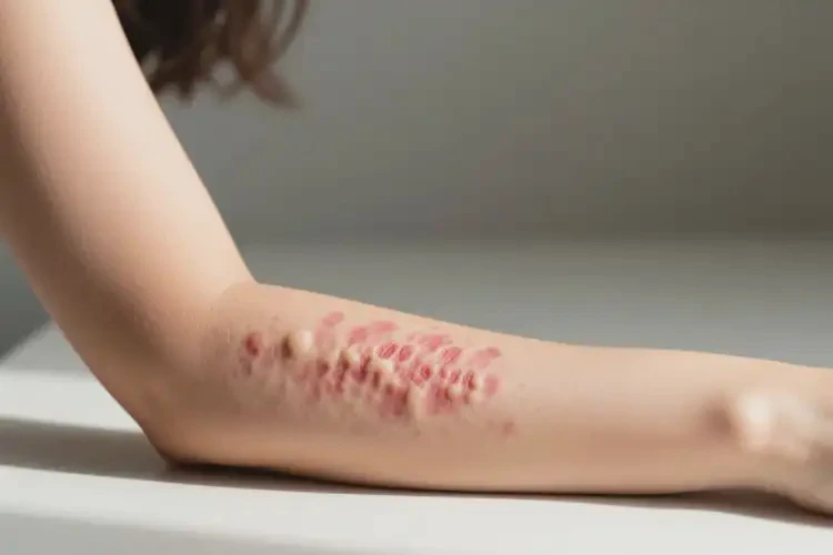 女性手臂容易長濕疹不管它會自己自愈嗎(圖3)