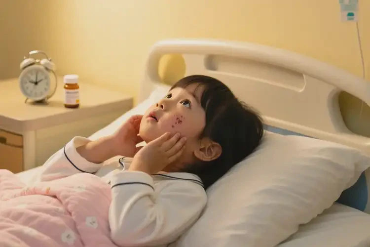 小孩身上出濕疹可不可以徹底自愈(圖1)