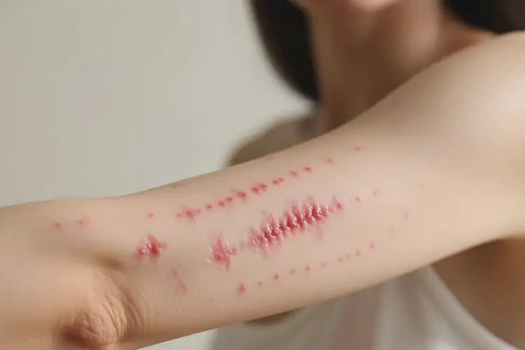 女性手臂容易長濕疹不管它會自己自愈嗎(圖4)