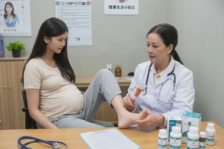 哺乳期媽媽腳上經(jīng)常起濕疹不管它會自己自愈嗎(圖1)