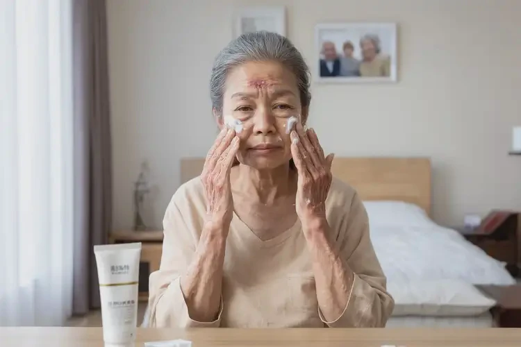 老人面部經(jīng)常起濕疹不管它會(huì)自己好嗎(圖2)