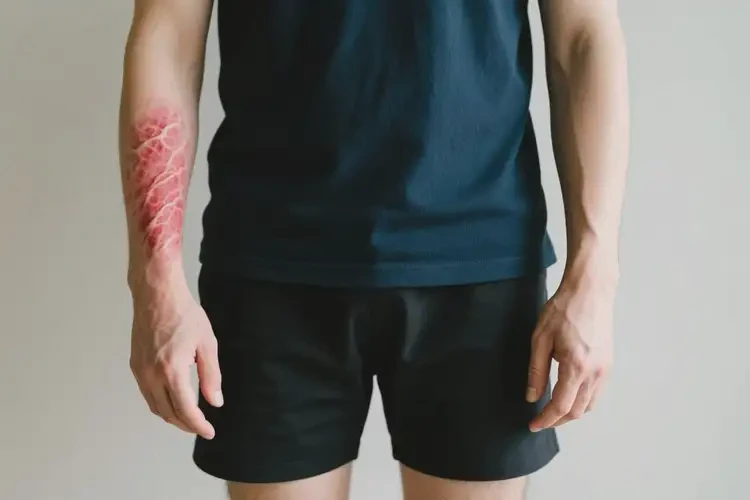 男性四肢容易起濕疹不管它會(huì)自己痊愈嗎(圖1)