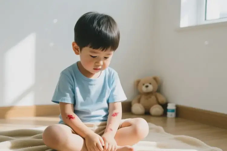 小孩身上出濕疹可不可以徹底自愈(圖4)