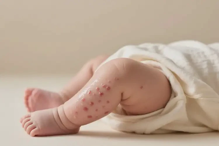 嬰兒大腿有濕疹不管它會自己自愈嗎(圖3)