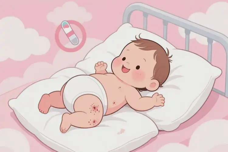 少兒屁股有濕疹不管它會自己好嗎(圖2)