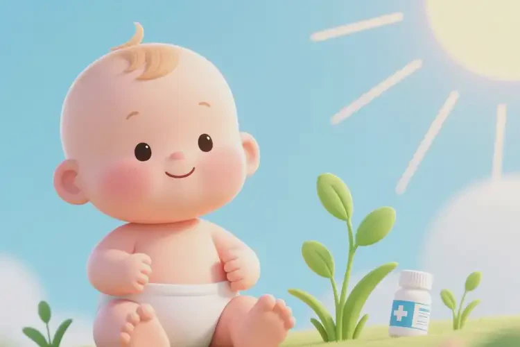 寶寶四肢有濕疹不管它會(huì)自己自愈嗎(圖1)