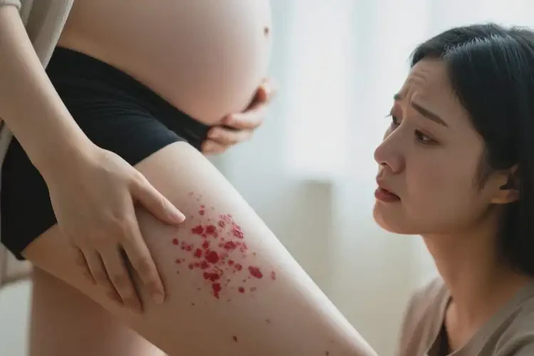 产妇大腿长湿疹能彻底自愈吗(图3)