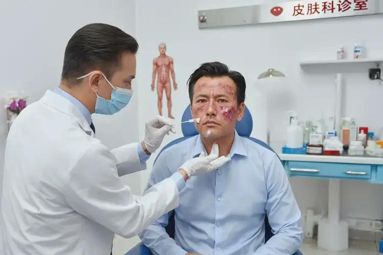 男性面部容易長濕疹能徹底自愈嗎(圖3)